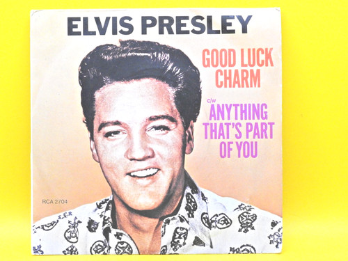 Elvis presley good luck - elvis, charm