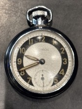 Vintage Ingersoll Pocket Watch - Made in Great Britain - Working Condition