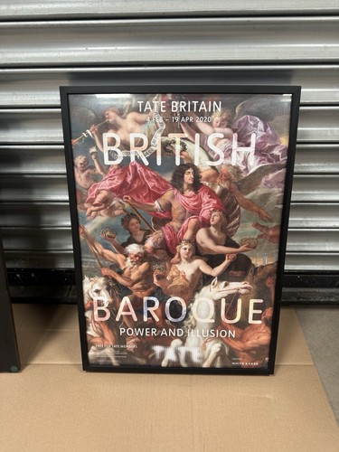 Framed tate britain poster - framed,