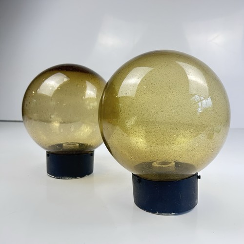 Pair vintage yellow mid - pair, of