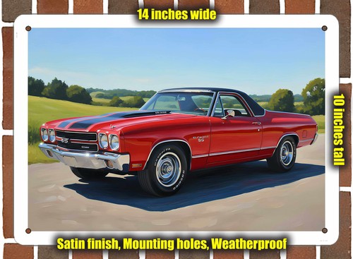Metal sign 1970 chevrolet - 1970,
