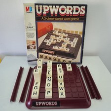 1984 MB Games UPWORDS Board