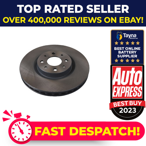 Brake discs pair vented - 2x,