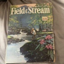 Field & Stream Feb 1964 vintage hunting & fishing magazine