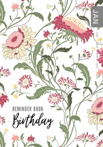 Birthday reminder book a5 - book:,