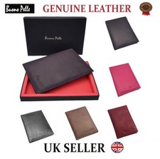 Real leather passport cover - real,