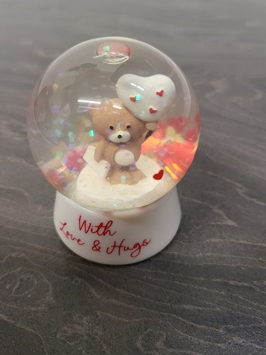 You snow globe - me,