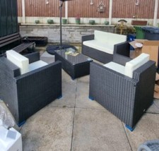 4 Seater Rattan Garden