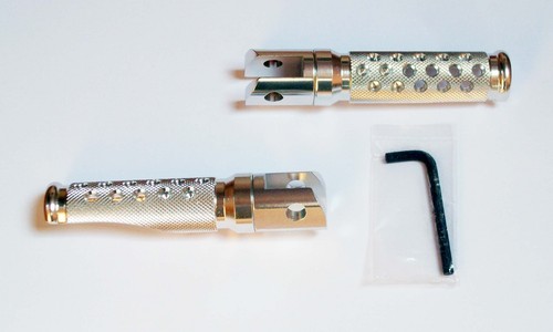 Footpegs front aluminum 2 - footpegs,