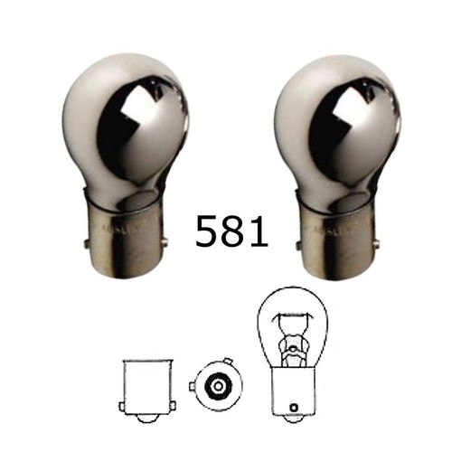 Chrome front indicator fit - indicator,
