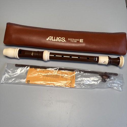 Aulos soprano 703b recorder - aulos,