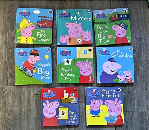 Peppa pig illustrated board - peppa,