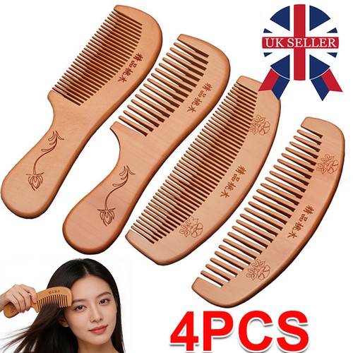 Pcs natural wooden hair - pcs,