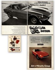 ROAD & TRACK Datsun 240Z Magazine Inserts
