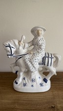 Rye Pottery Canterbury Tales Figure ‘The Wife Of Bath’ immaculate 