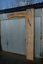 Large Elm Slab Kiln Dried 2780