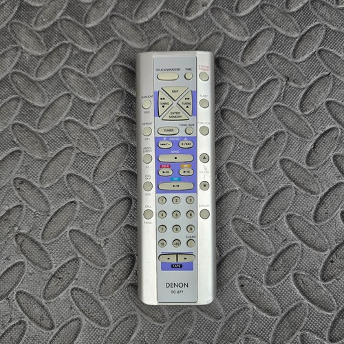 Denon 877 remote control - denon, rc-877