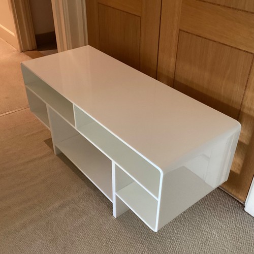 Stand cabinet white - cabinet, acrylic
