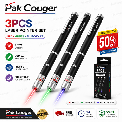 Red green laser pointer - green,