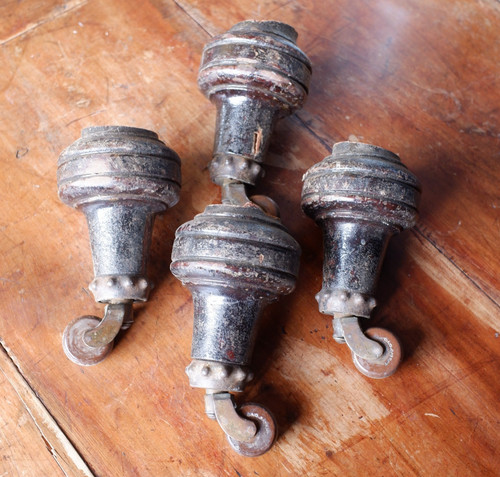 Vintage set turned - set,