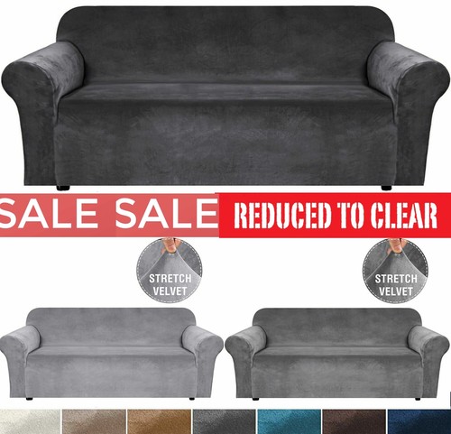 Velvet elastic stretch - stretch, sofa