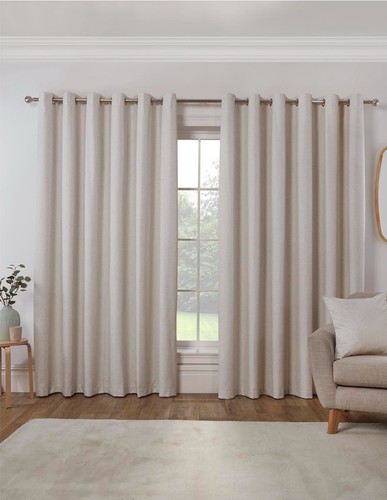 Verona linen look curtains - linen,