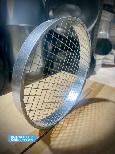 Mesh end cap - mesh, galvanised