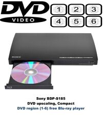 Sony BDP-S185 Multi Region Free DVD 1-6 Blu-Ray Player WARRANTY bedroom Compact