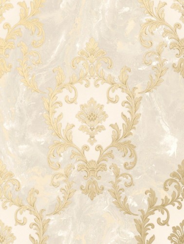 Rasch sienna damask - sienna, vasari