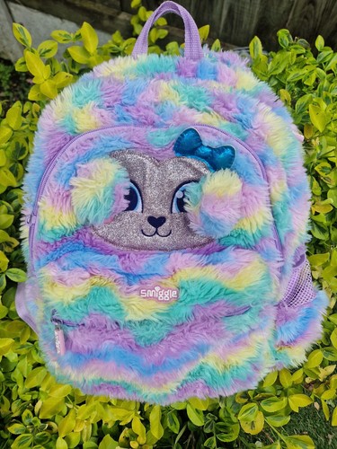 Smiggle fluffy bag colourful - fluffy, bag.