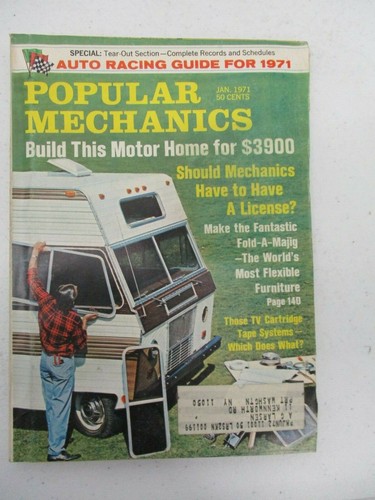 Popular mechanics magazine - mechanics,