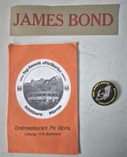 James Bond Vintage OHMSS Piz Gloria Serviette Rare Prop Replica & Collector Club