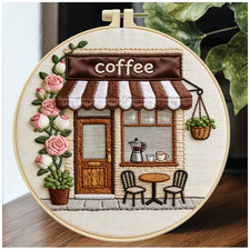 Embroidery hoop kit - hoop,