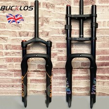 20*4.0" Air Suspension Forks Fat/Snow/Electric/Beach Bike Forks Disc Brake QR UK