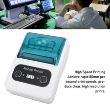  Thermal Receipt Printer 58mm Toothed Portable Small Thermal
