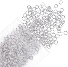 6 Mm Metal Split Jump Rings