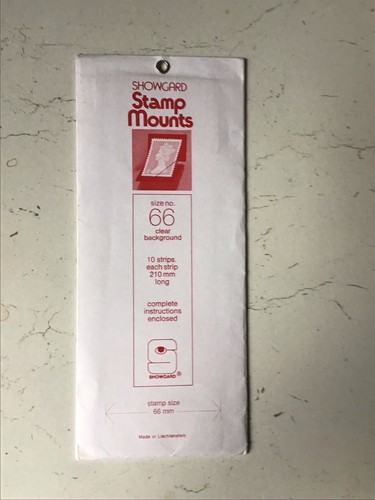 Showgard mount strips clear - strips,