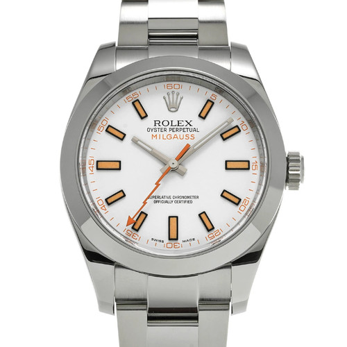 Rolex milgauss 116400 white - rolex,