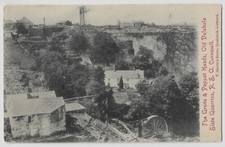 Delabole Slate Quarry T Harris Grove & Pappet Heads Cornwall postcard