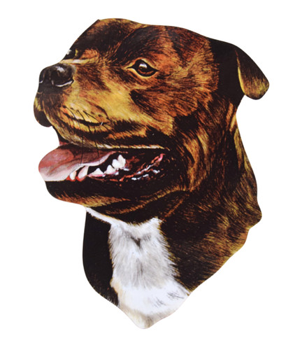 Staffordshire terrier plaque - staffordshire,