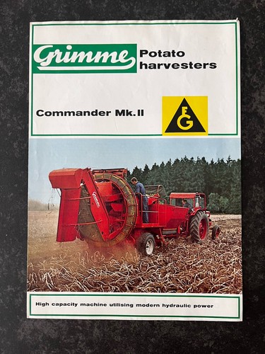 Vintage grimme potato - vintage,