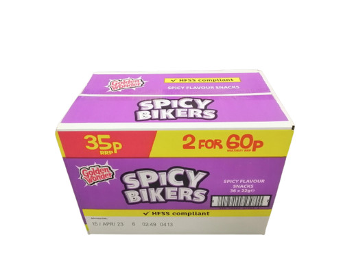 Golden wonder spicy bikers - wonder,