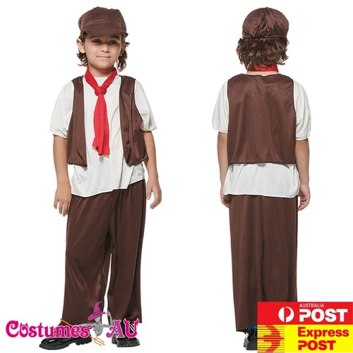 Boys victorian poor costume - boys,