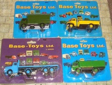 THORNEYCROFT FLATBED/LEYLAND COMET/AEC & DODGE TRUCKS - 1:76 BASE-TOYS/UNOPENED