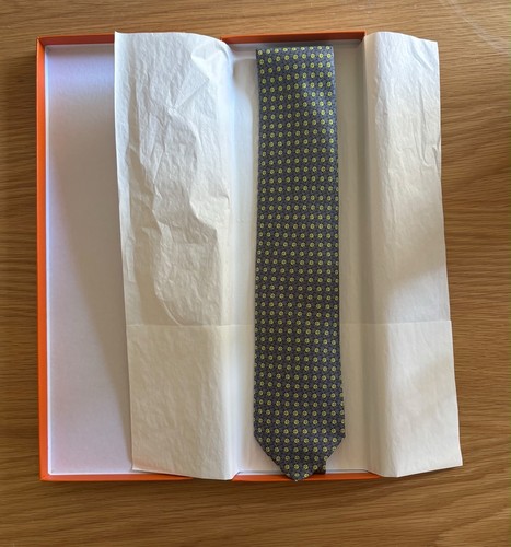 Hermès men classic tie 100 - tie, 100%