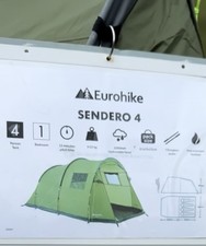 Eurohike Sendero 4 4-Person Tunnel Tent - Green (503097)