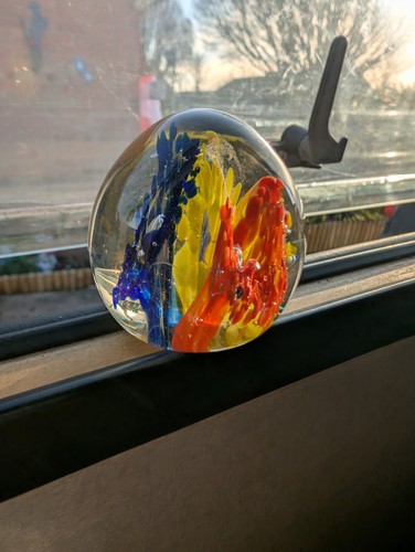Vintage hand blown glass - vintage,