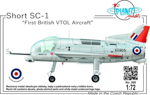 Planet models 266 short - 266, 1:72