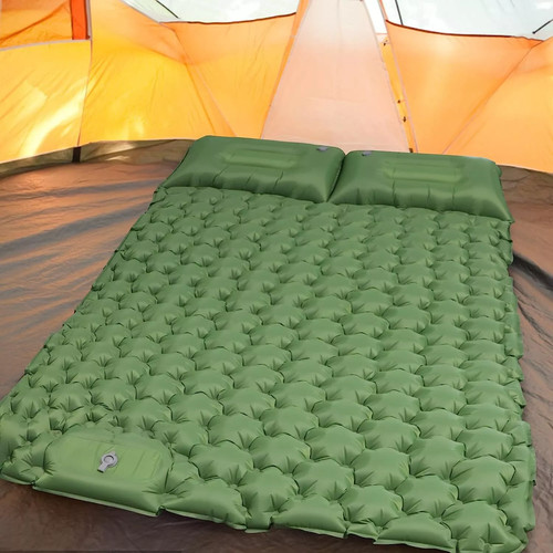 Outdoor inflatable camping mat - inflatable,