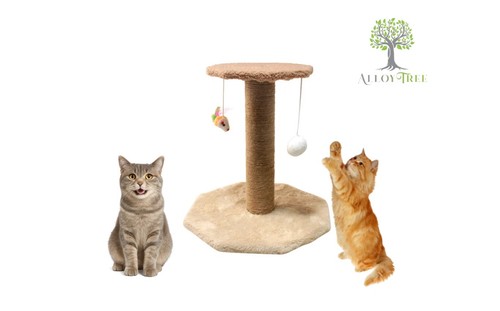 Cat scratching post - post, sisal